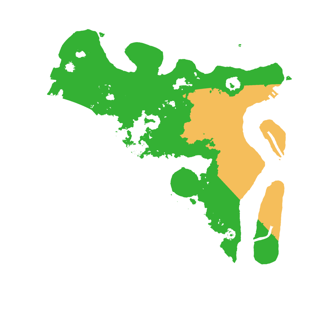 Biome Rust Map: Procedural Map, Size: 3000, Seed: 1518376927