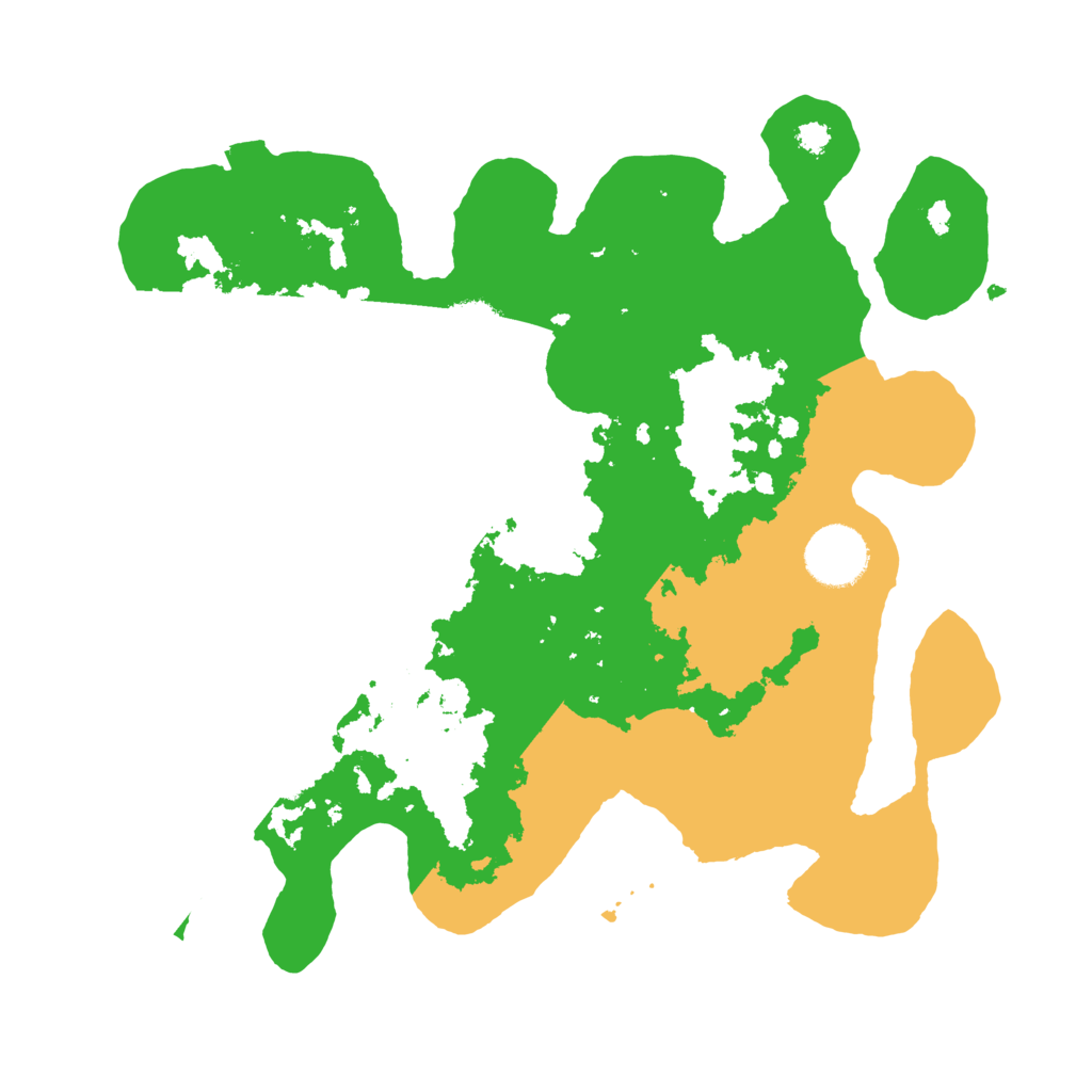 Biome Rust Map: Procedural Map, Size: 3100, Seed: 7494