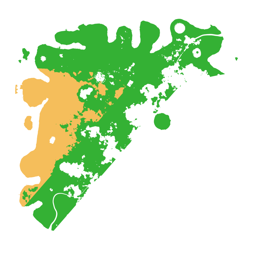 Biome Rust Map: Procedural Map, Size: 4250, Seed: 64916741