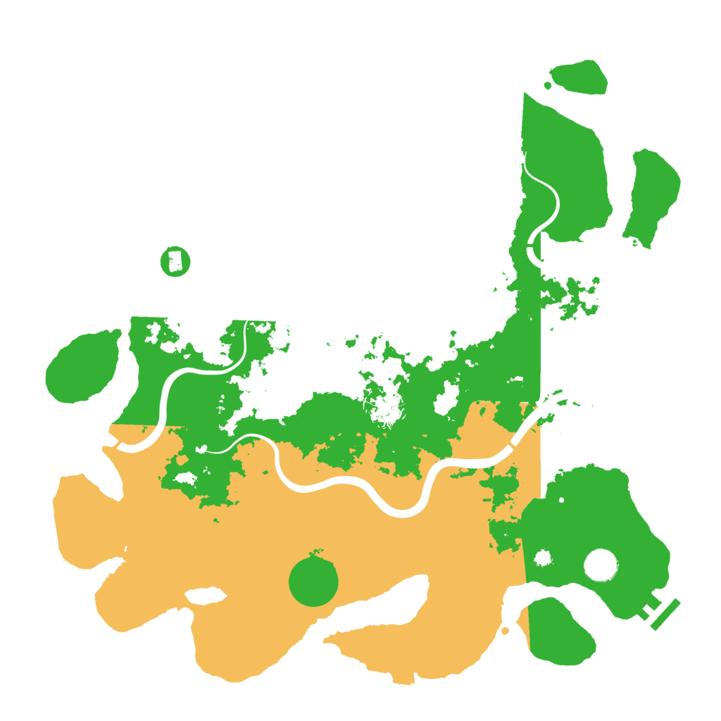Biome Rust Map: Procedural Map, Size: 3850, Seed: 13519342