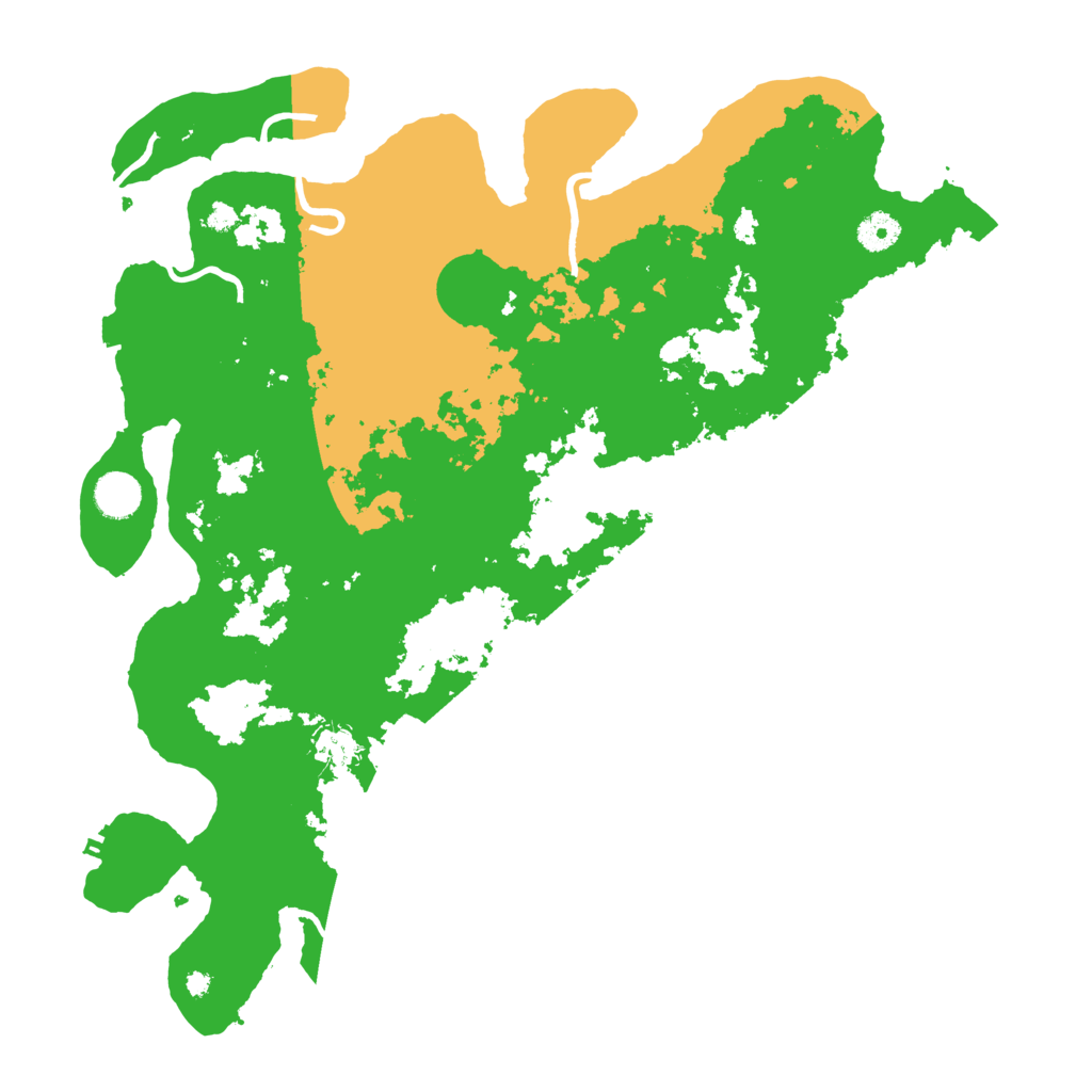 Biome Rust Map: Procedural Map, Size: 4100, Seed: 69588788