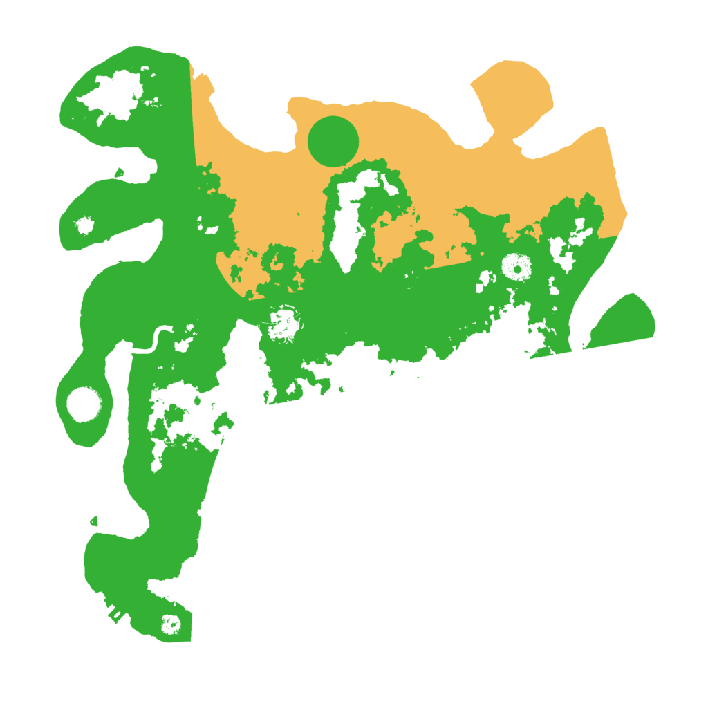 Biome Rust Map: Procedural Map, Size: 3650, Seed: 14593593