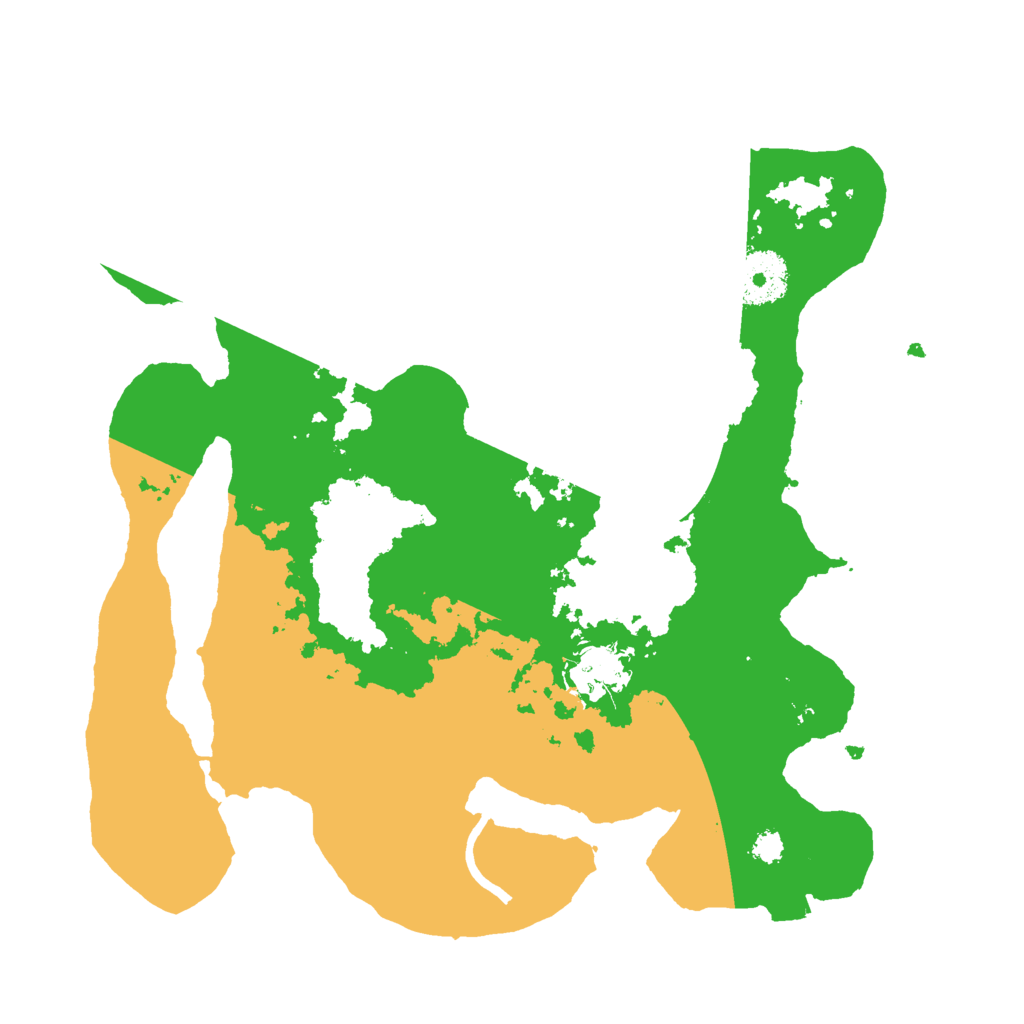 Biome Rust Map: Procedural Map, Size: 3000, Seed: 39262