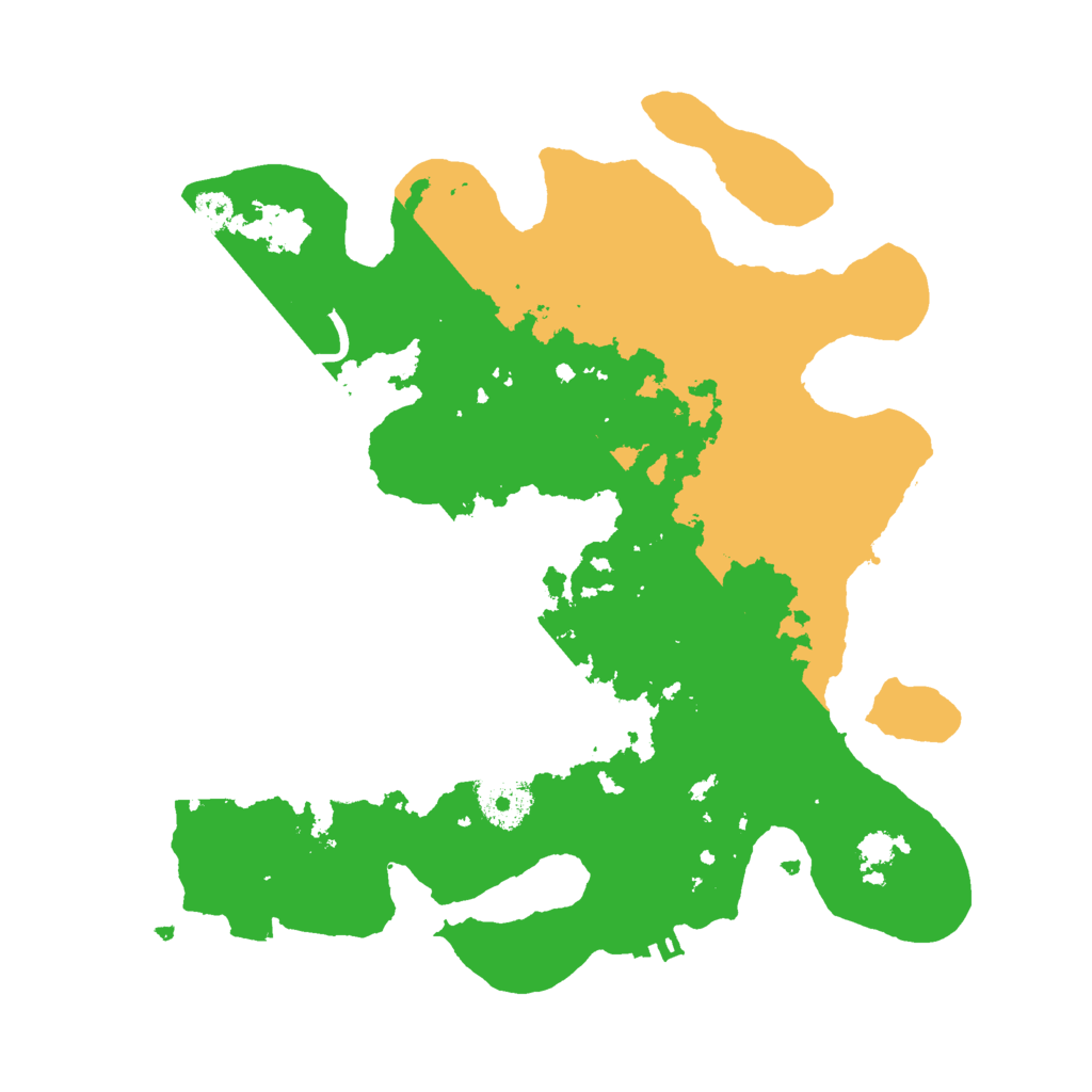 Biome Rust Map: Procedural Map, Size: 3000, Seed: 25834