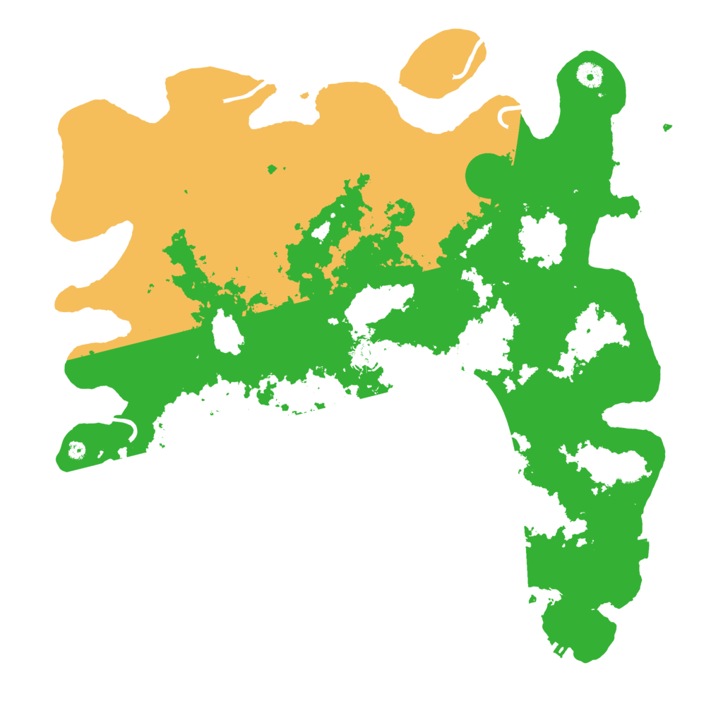 Biome Rust Map: Procedural Map, Size: 4250, Seed: 348926