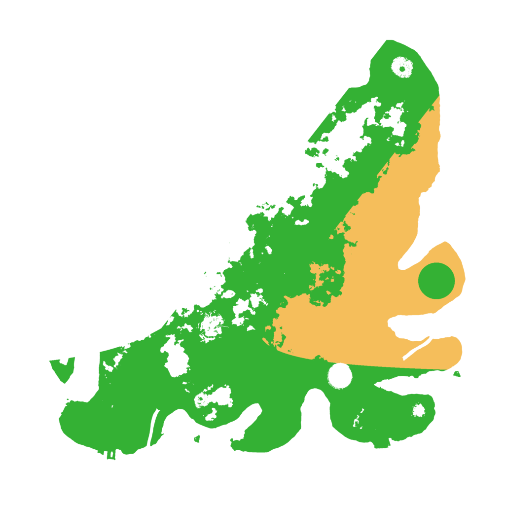 Biome Rust Map: Procedural Map, Size: 3650, Seed: 77232111