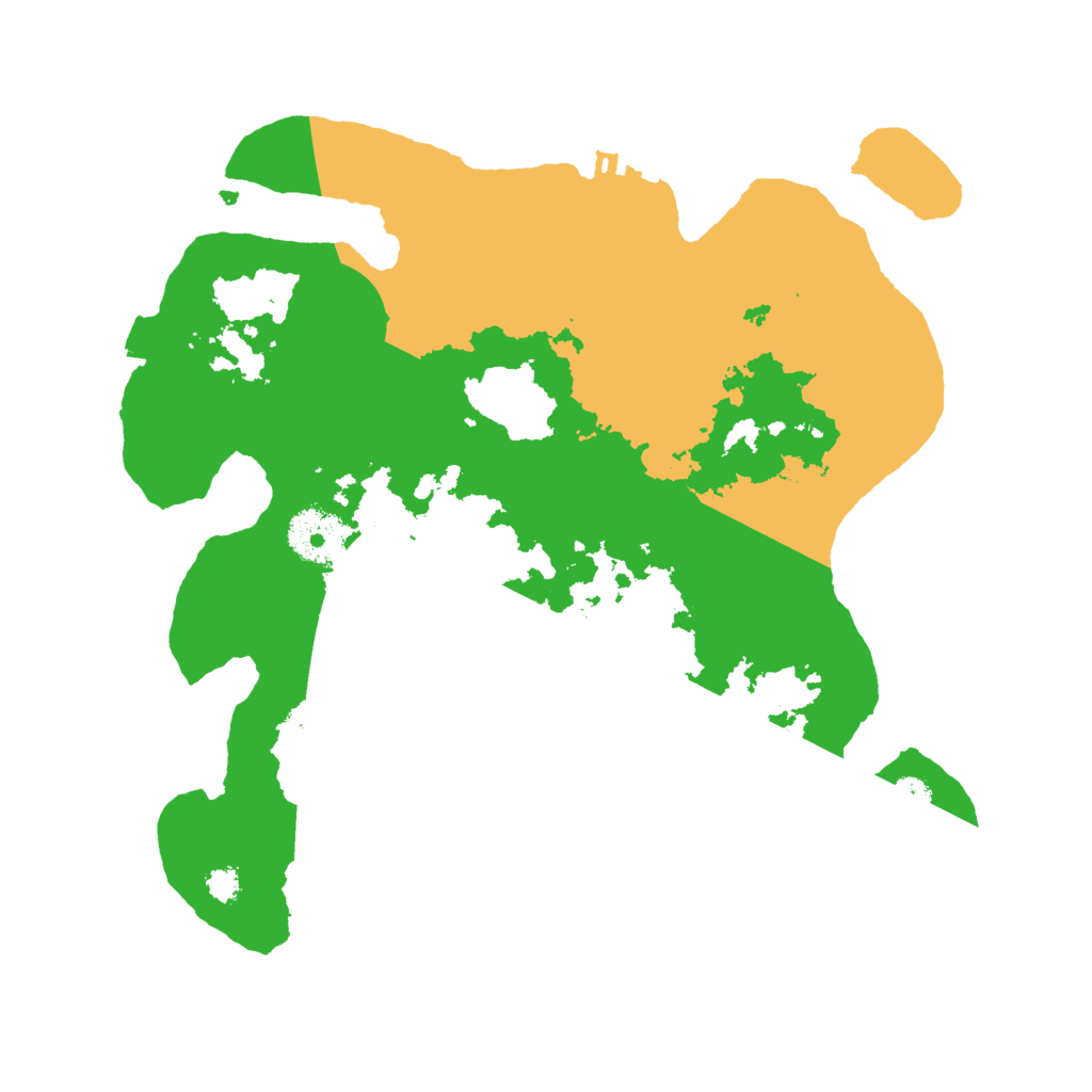 Biome Rust Map: Procedural Map, Size: 3000, Seed: 377569131