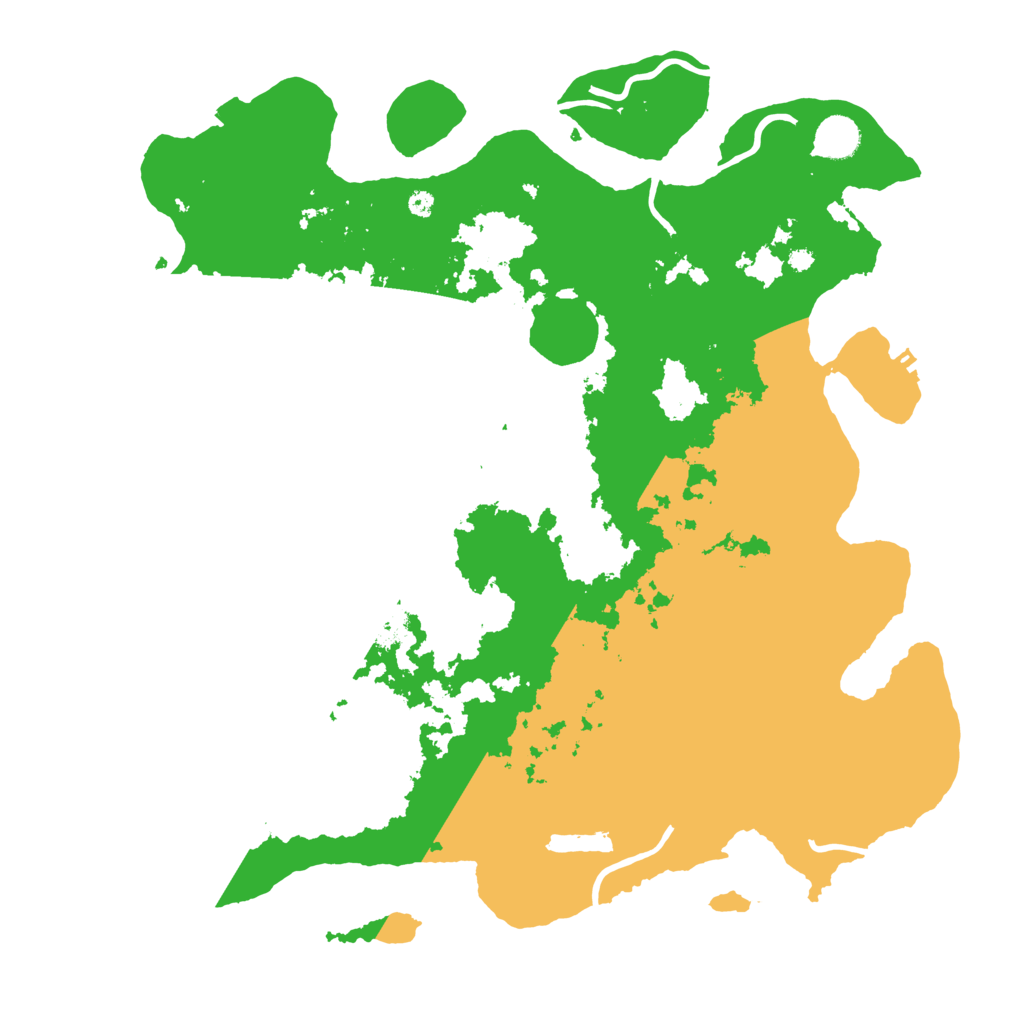 Biome Rust Map: Procedural Map, Size: 4100, Seed: 30273416