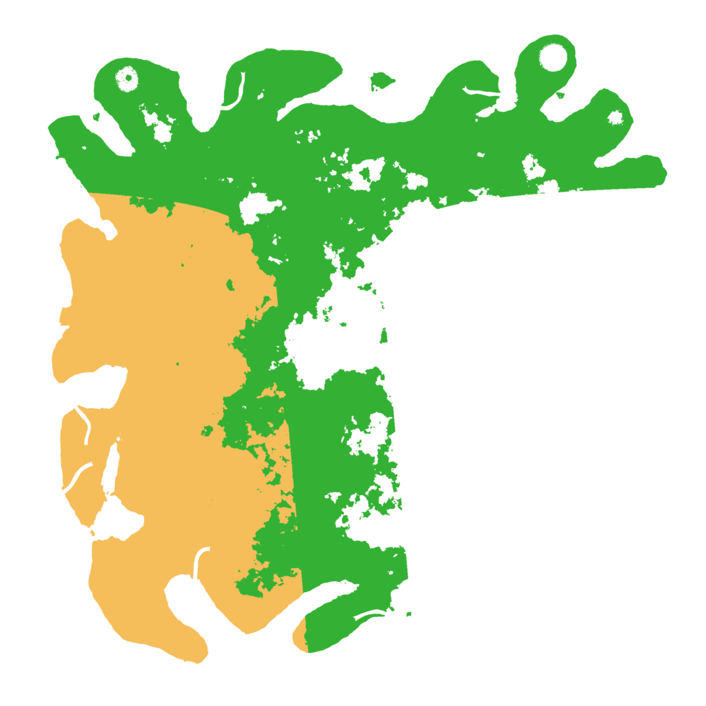 Biome Rust Map: Procedural Map, Size: 4500, Seed: 4649187