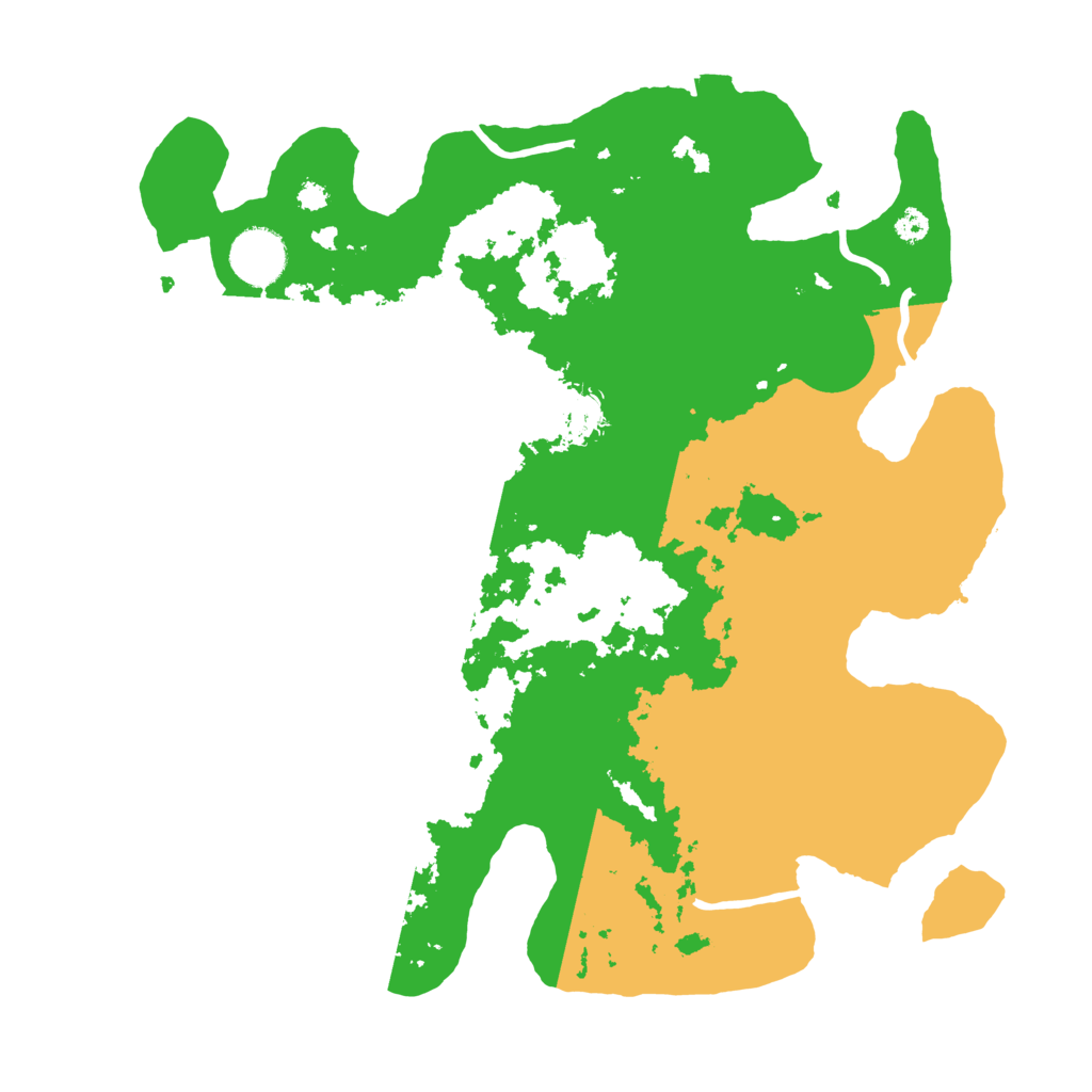Biome Rust Map: Procedural Map, Size: 3400, Seed: 97135254