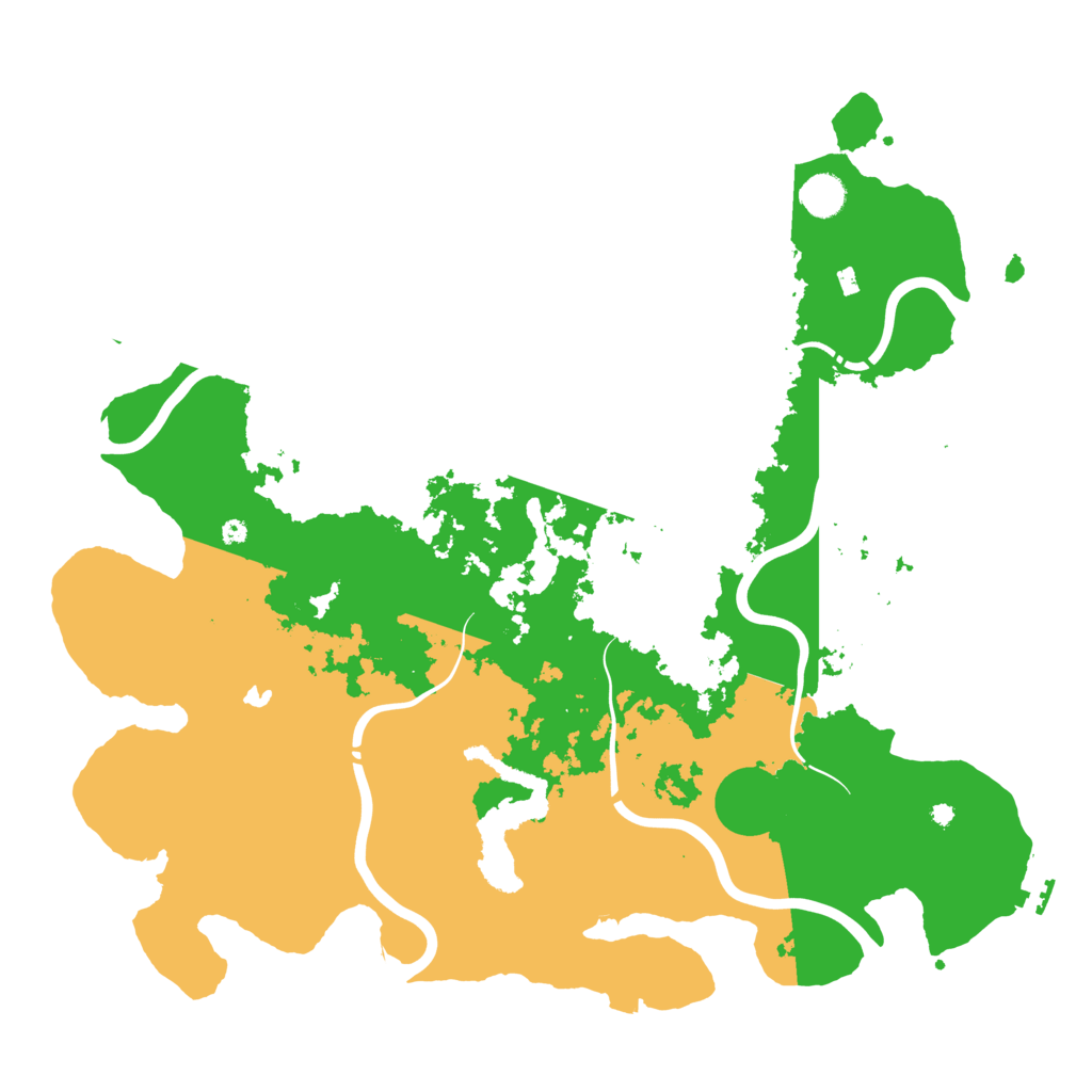 Biome Rust Map: Procedural Map, Size: 4400, Seed: 82644395