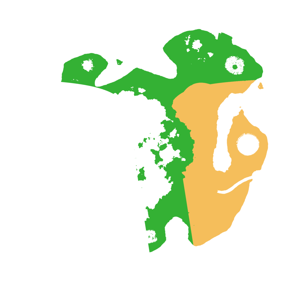 Biome Rust Map: Procedural Map, Size: 2400, Seed: 177077021