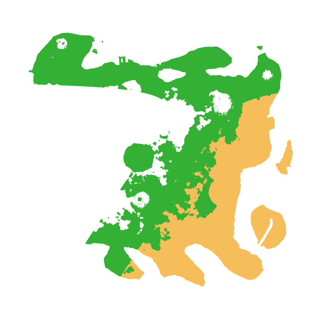 Biome Rust Map: Procedural Map, Size: 3000, Seed: 166109897