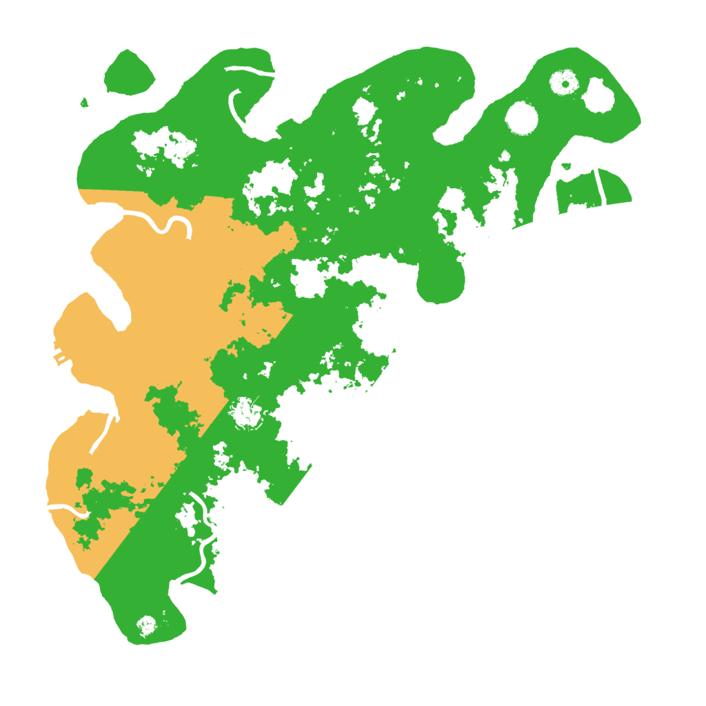 Biome Rust Map: Procedural Map, Size: 3950, Seed: 72840732