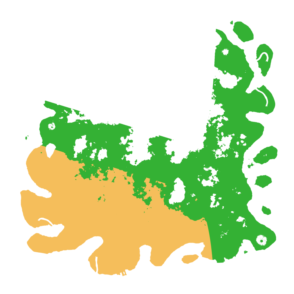 Biome Rust Map: Procedural Map, Size: 4250, Seed: 80875052