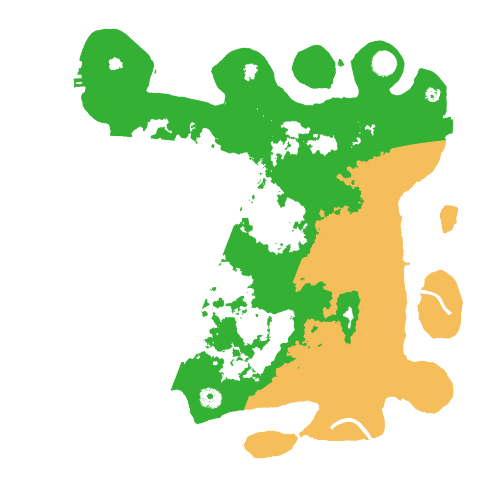 Biome Rust Map: Procedural Map, Size: 3500, Seed: 1644576687