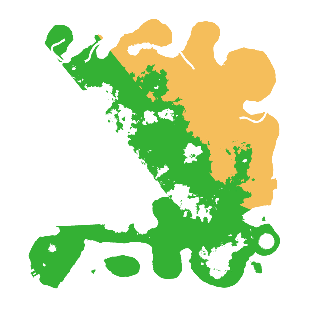 Biome Rust Map: Procedural Map, Size: 3500, Seed: 823472245