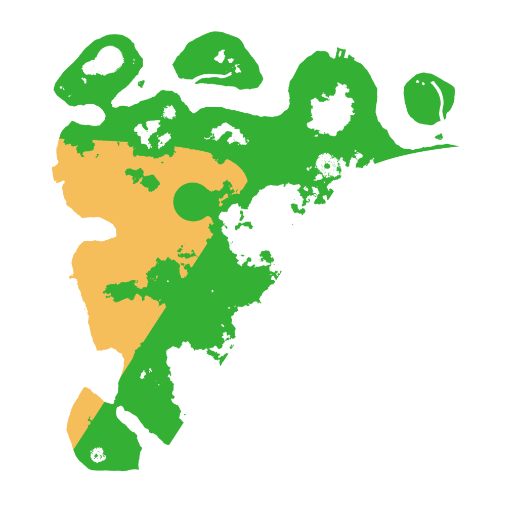 Biome Rust Map: Procedural Map, Size: 3550, Seed: 55961856