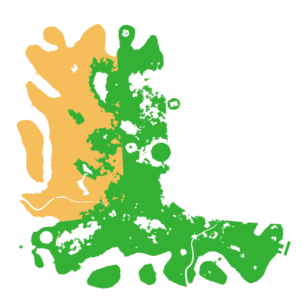 Biome Rust Map: Procedural Map, Size: 4250, Seed: 62109148