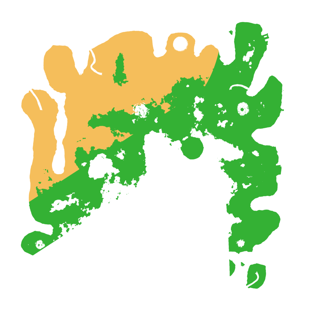 Biome Rust Map: Procedural Map, Size: 3800, Seed: 89876844