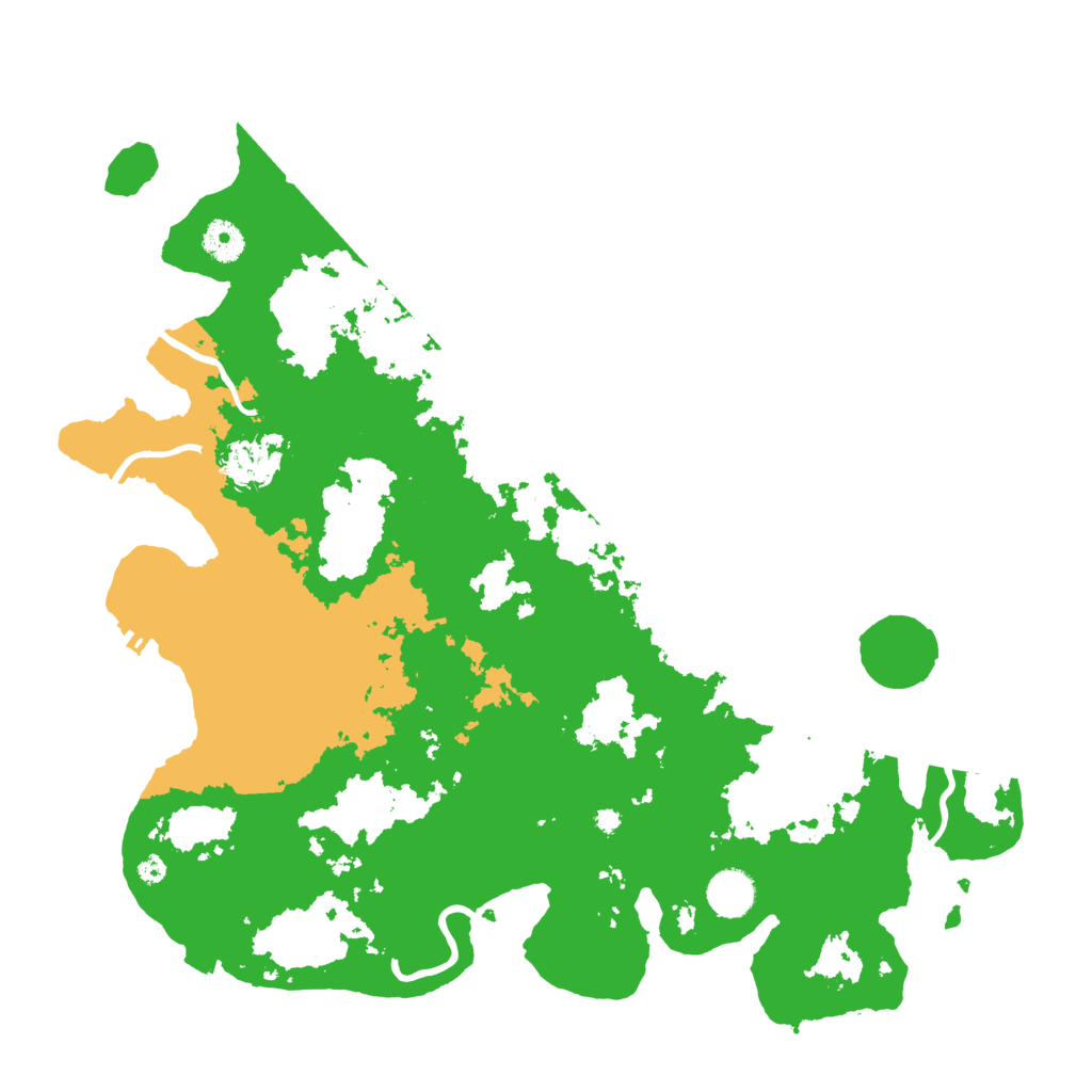 Biome Rust Map: Procedural Map, Size: 4000, Seed: 8237792
