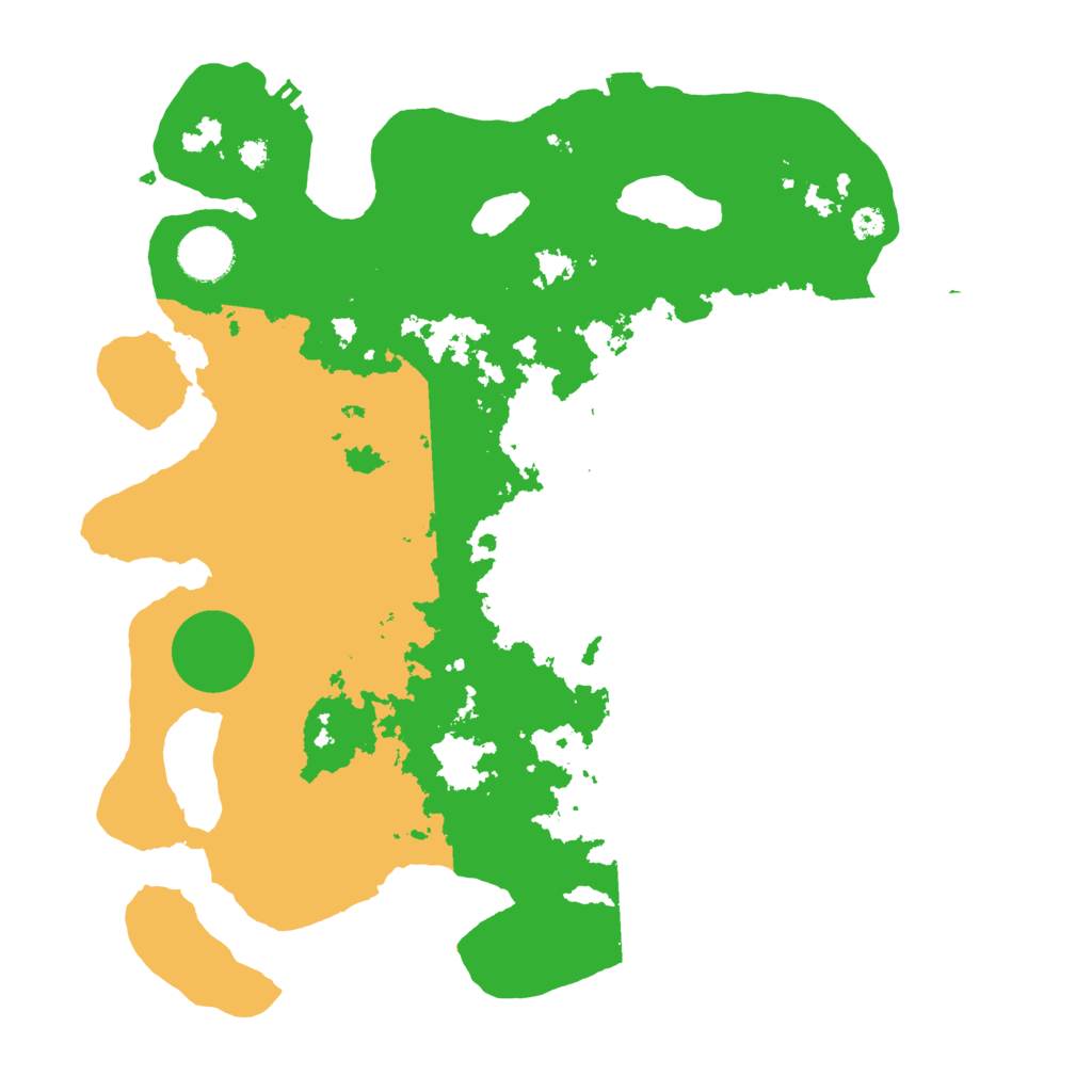 Biome Rust Map: Procedural Map, Size: 3500, Seed: 47357003