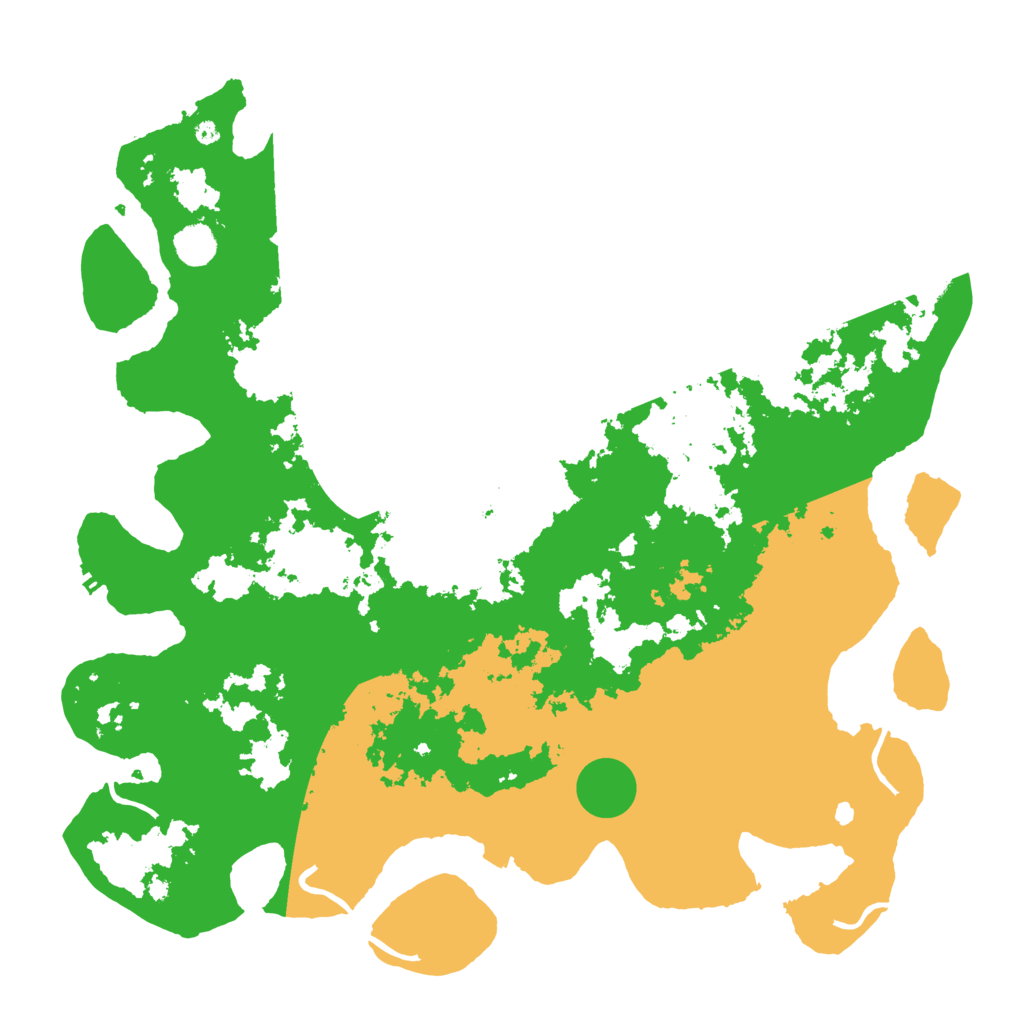 Biome Rust Map: Procedural Map, Size: 4500, Seed: 2023091907