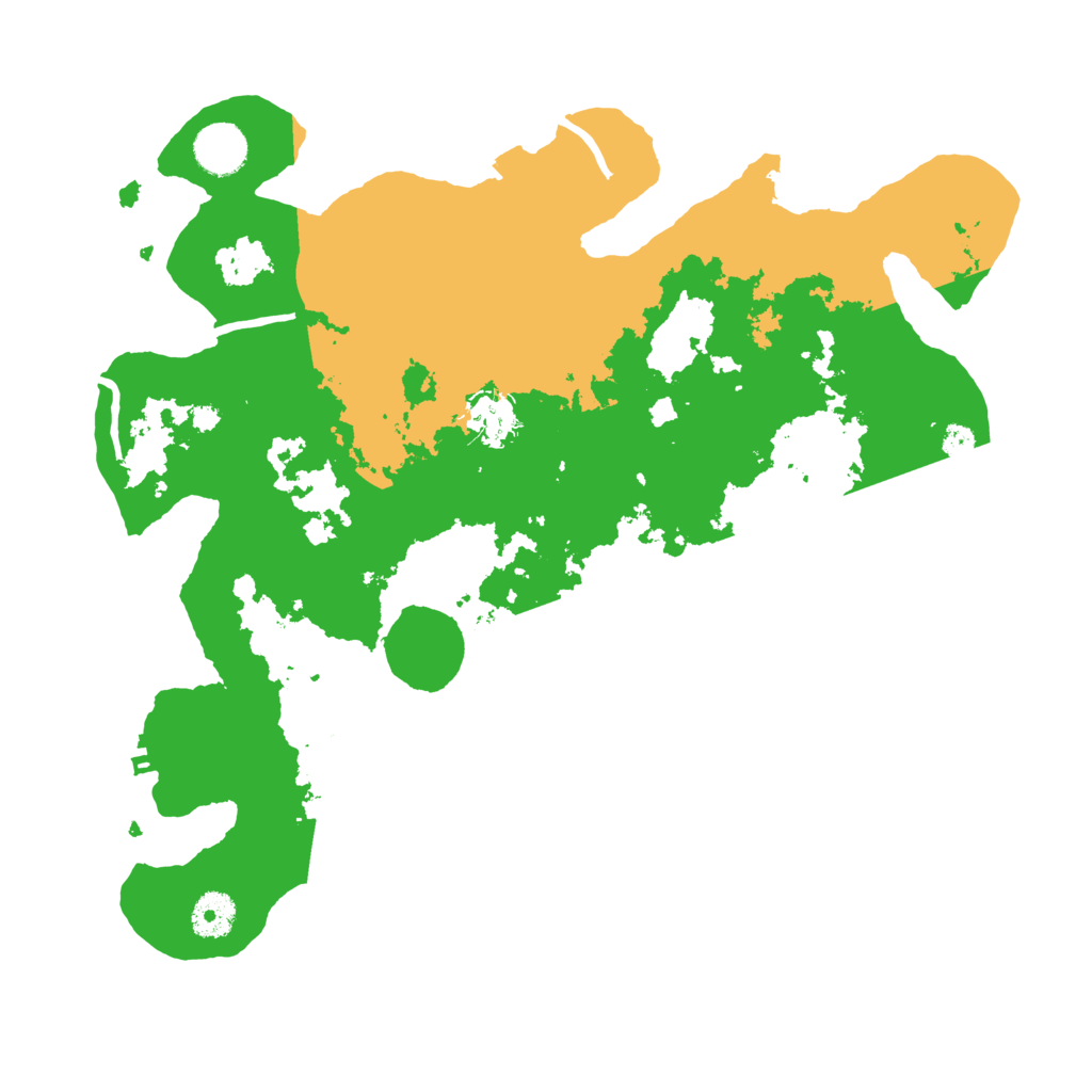 Biome Rust Map: Procedural Map, Size: 3650, Seed: 14578984