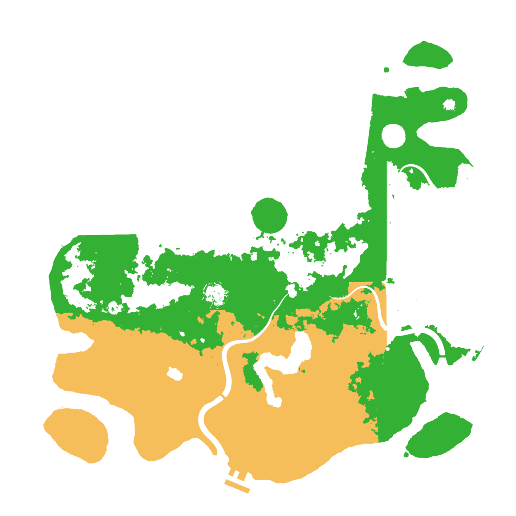 Biome Rust Map: Procedural Map, Size: 4000, Seed: 1144017167