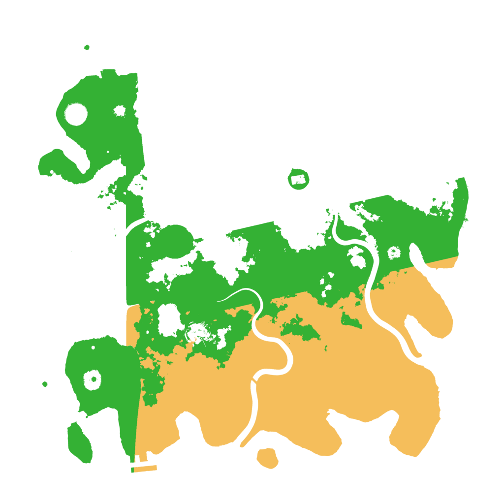 Biome Rust Map: Procedural Map, Size: 3950, Seed: 27028886
