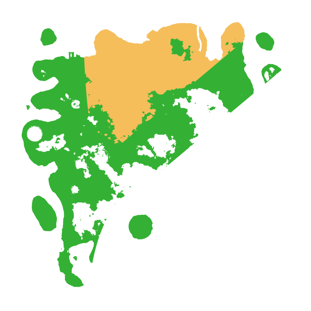 Biome Rust Map: Procedural Map, Size: 3600, Seed: 30459834