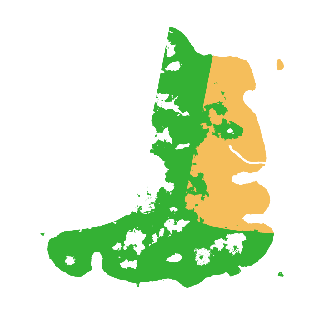 Biome Rust Map: Procedural Map, Size: 3000, Seed: 1493845155