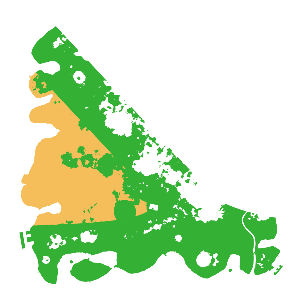 Biome Rust Map: Procedural Map, Size: 3800, Seed: 92029314