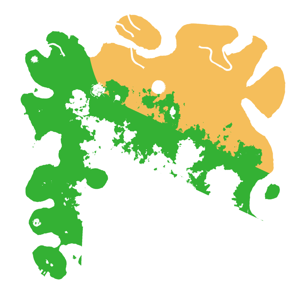 Biome Rust Map: Procedural Map, Size: 4000, Seed: 991497624