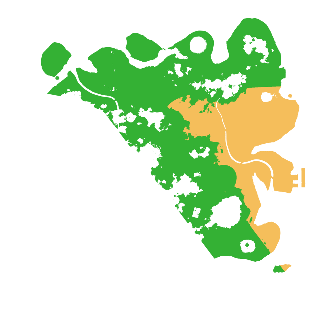 Biome Rust Map: Procedural Map, Size: 3400, Seed: 56379502