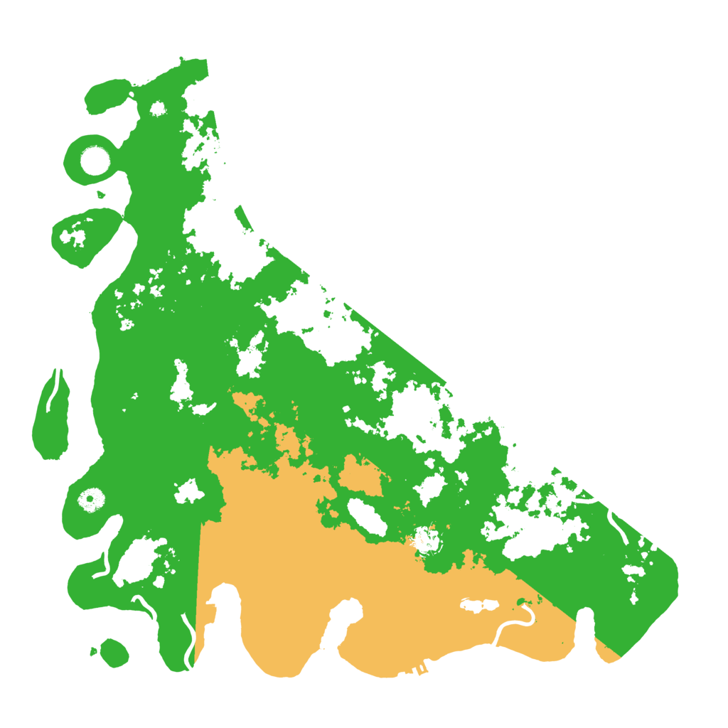 Biome Rust Map: Procedural Map, Size: 4400, Seed: 84072639