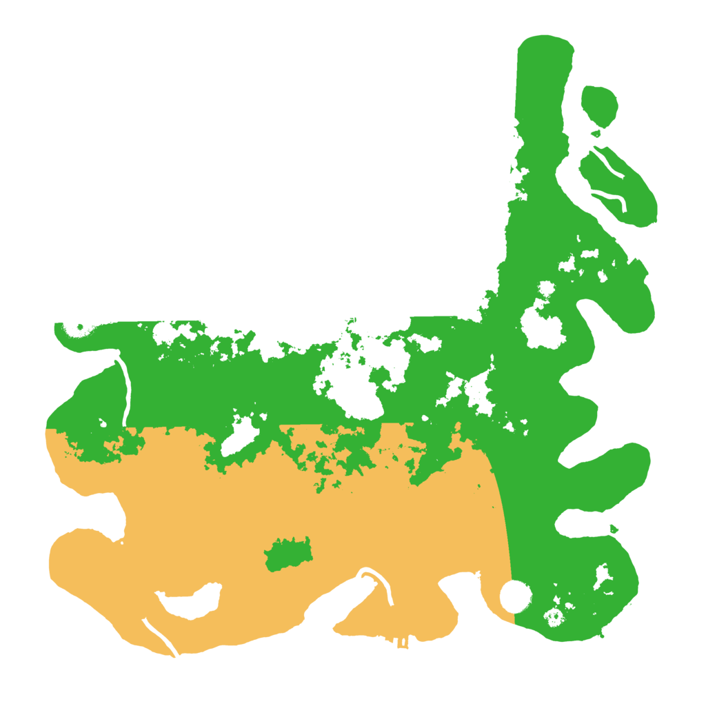 Biome Rust Map: Procedural Map, Size: 3950, Seed: 17077193