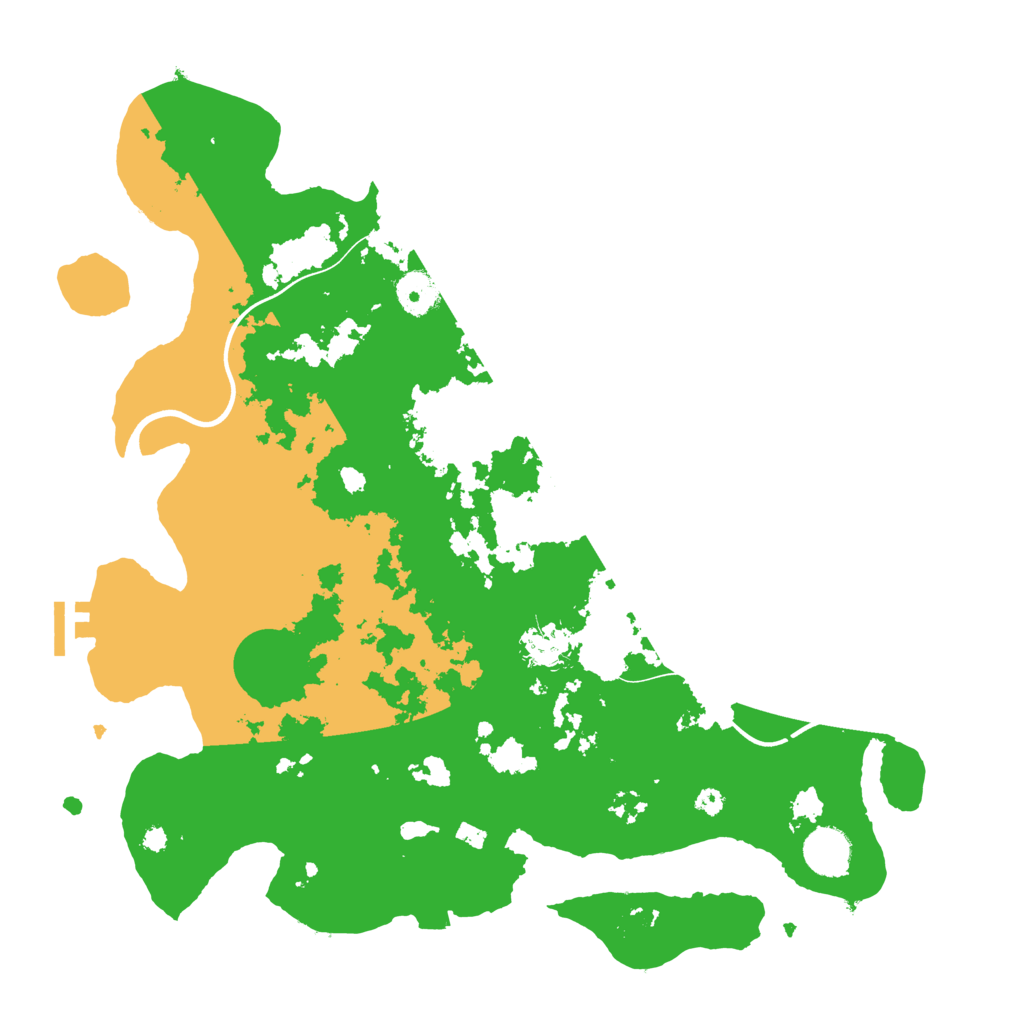 Biome Rust Map: Procedural Map, Size: 3800, Seed: 6552261