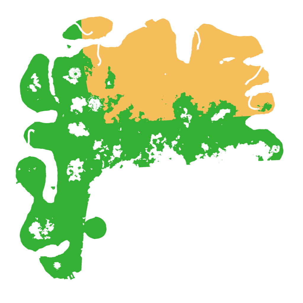 Biome Rust Map: Procedural Map, Size: 3900, Seed: 36064095