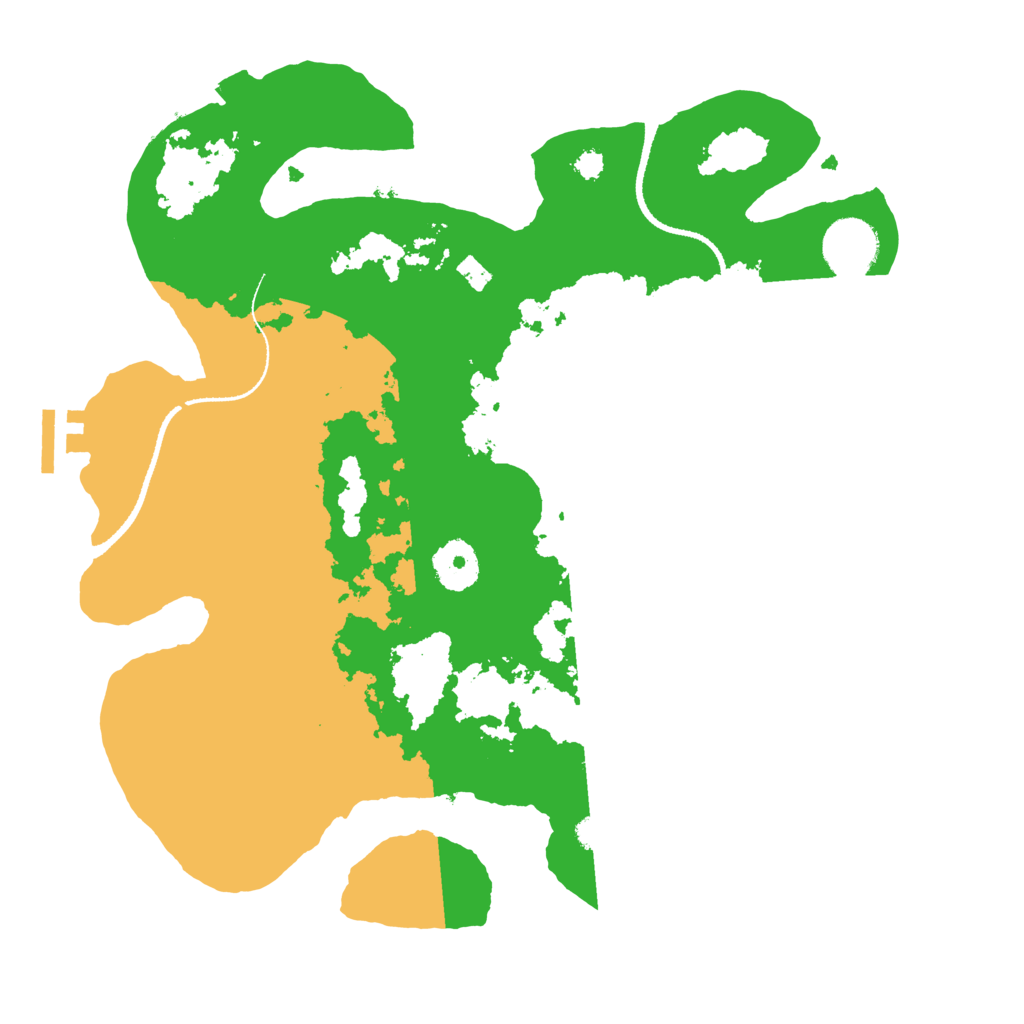 Biome Rust Map: Procedural Map, Size: 3250, Seed: 8727