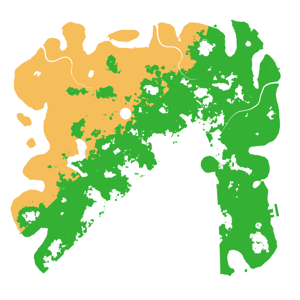 Biome Rust Map: Procedural Map, Size: 4800, Seed: 1359704351