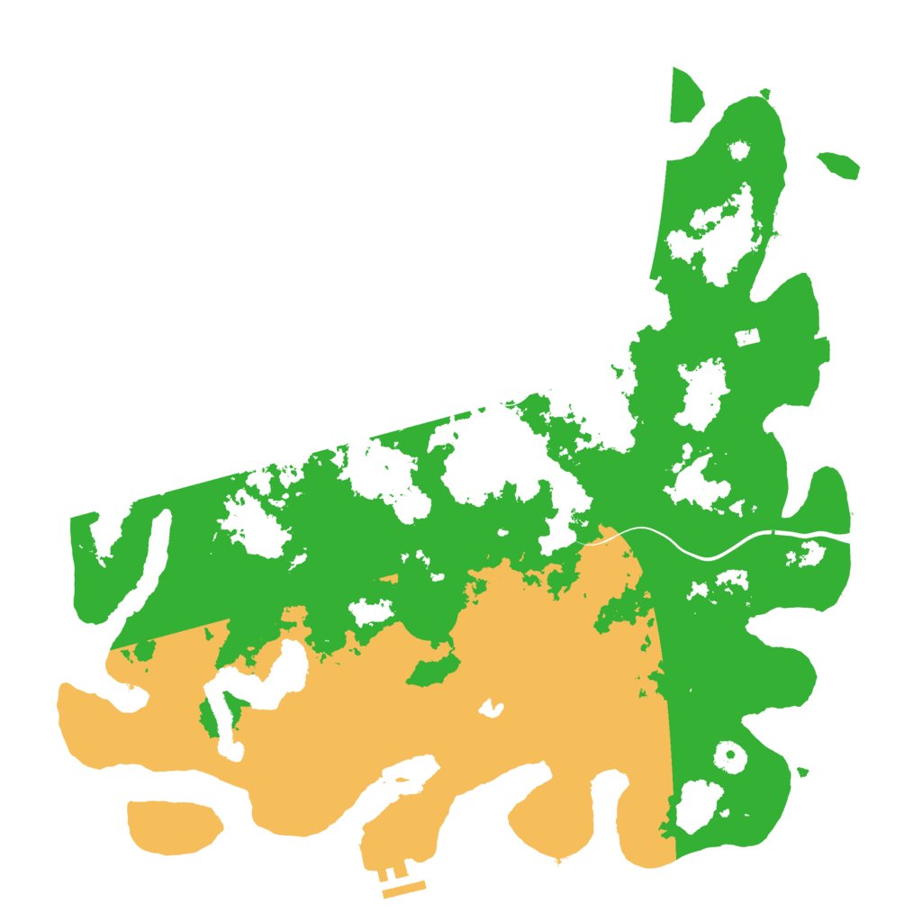 Biome Rust Map: Procedural Map, Size: 4250, Seed: 2081016508