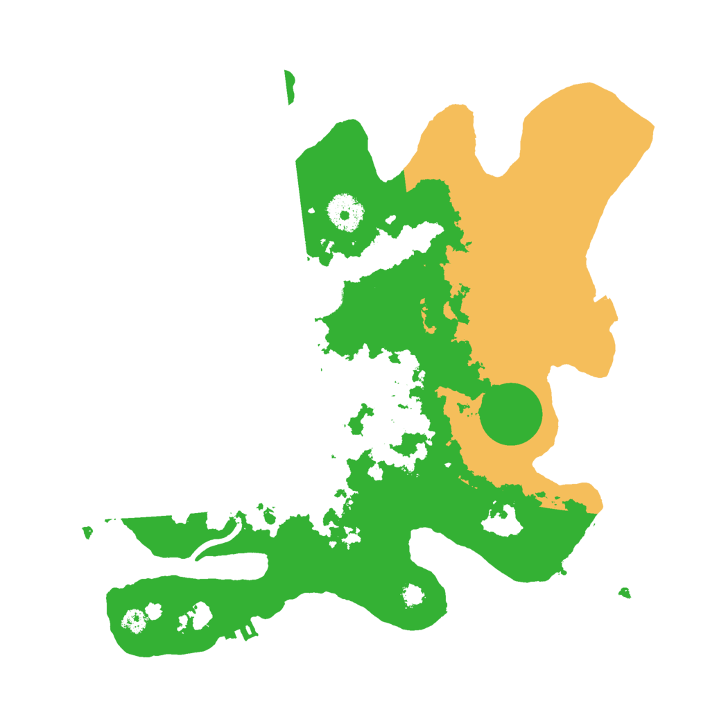 Biome Rust Map: Procedural Map, Size: 3000, Seed: 469551438