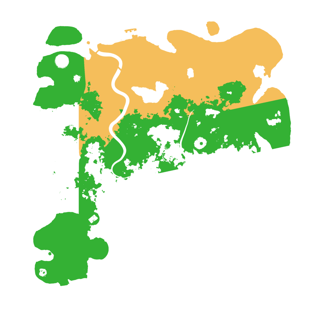Biome Rust Map: Procedural Map, Size: 4000, Seed: 11408970