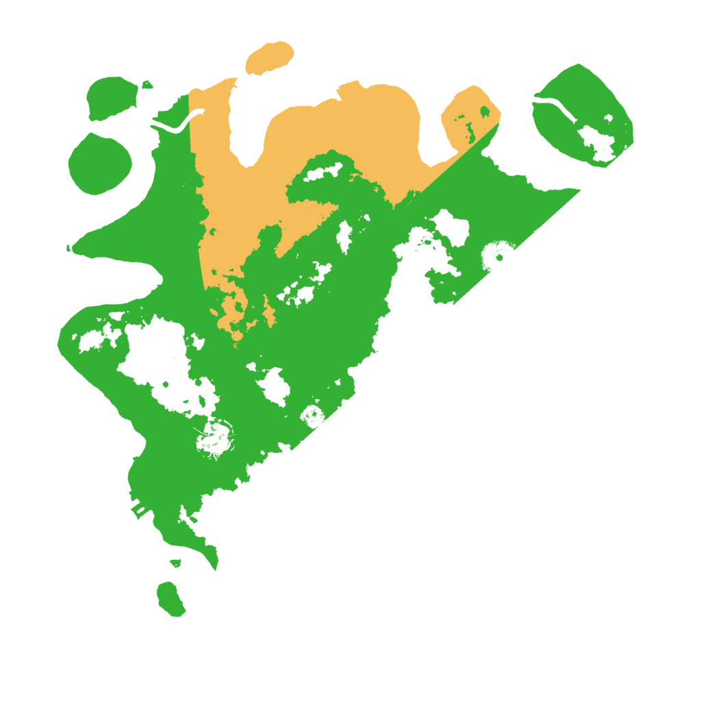 Biome Rust Map: Procedural Map, Size: 3400, Seed: 62455467