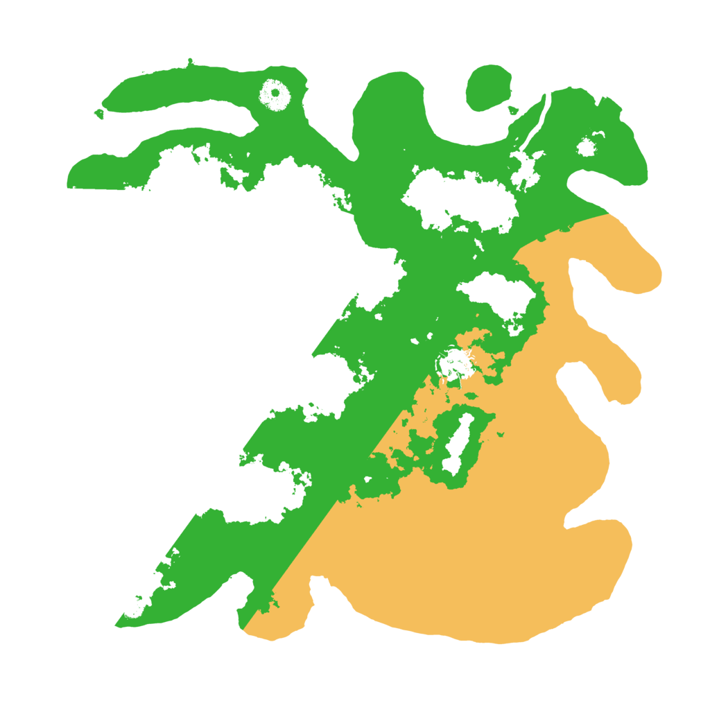 Biome Rust Map: Procedural Map, Size: 3500, Seed: 1452649382