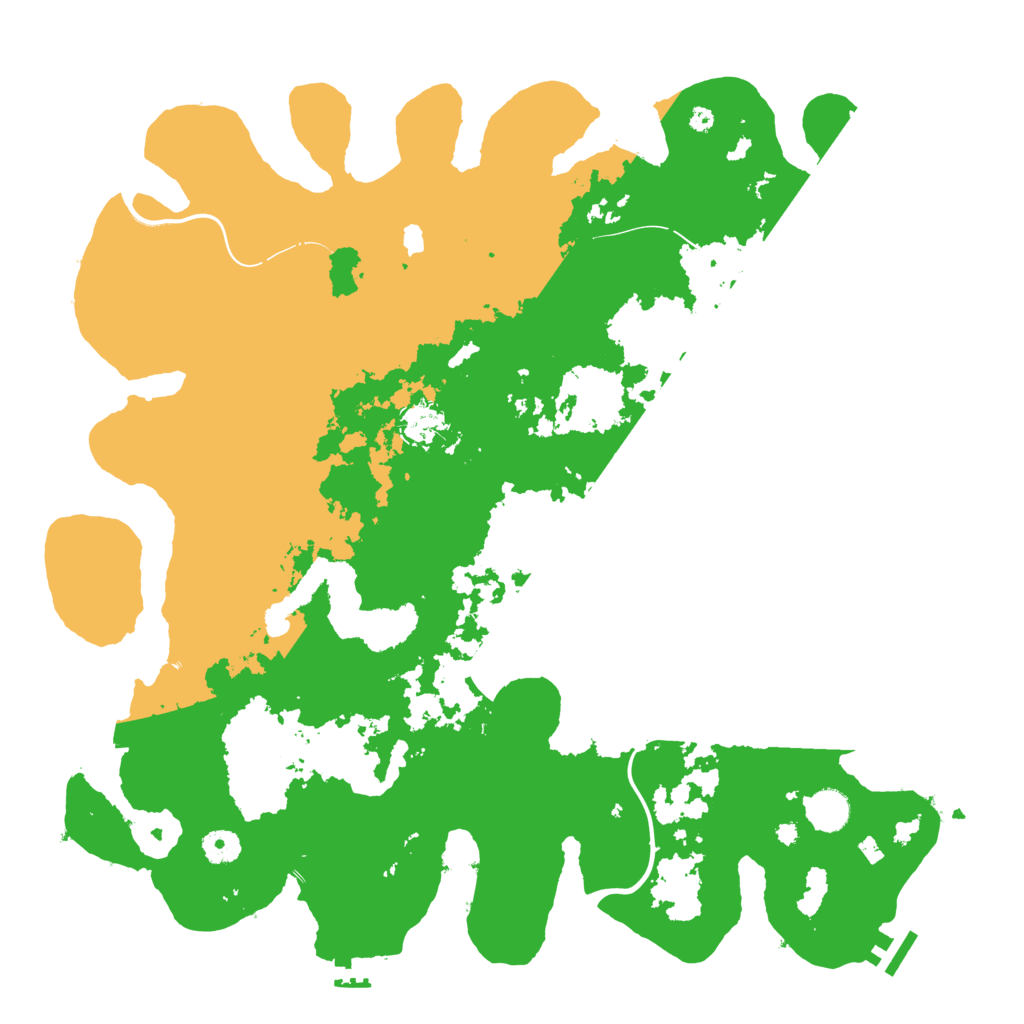 Biome Rust Map: Procedural Map, Size: 4250, Seed: 50256967