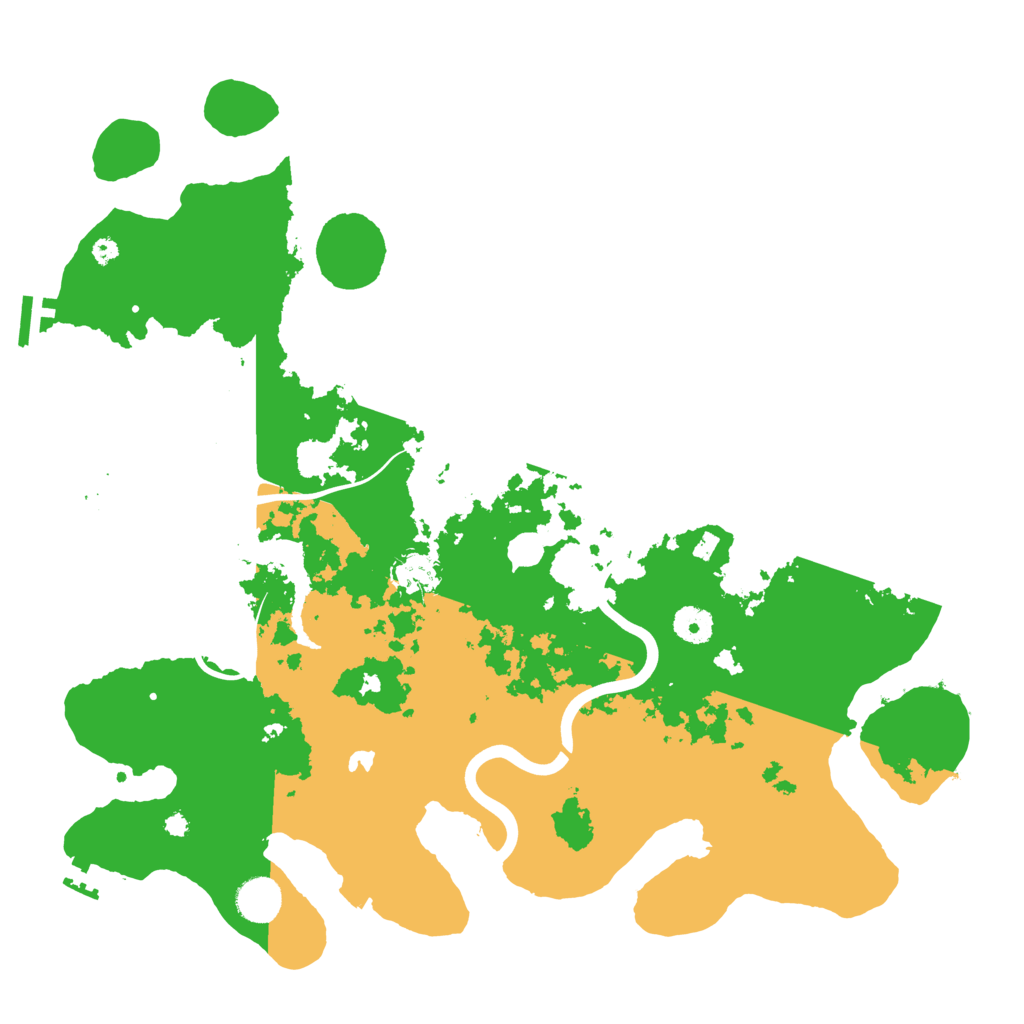 Biome Rust Map: Procedural Map, Size: 4000, Seed: 727317908