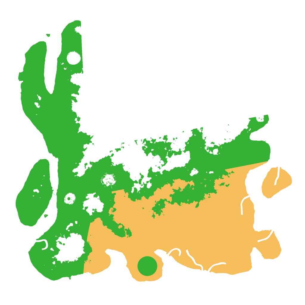 Biome Rust Map: Procedural Map, Size: 4100, Seed: 3615601