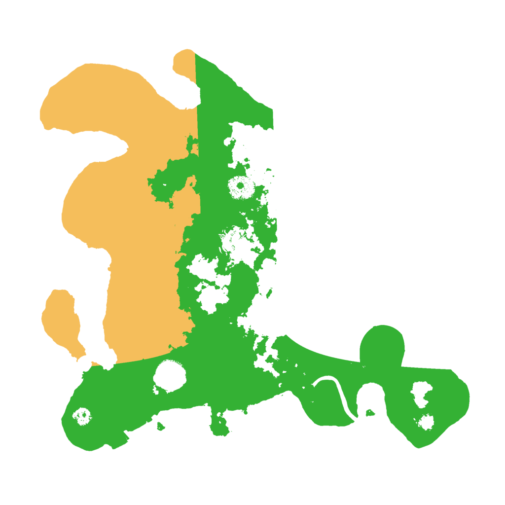 Biome Rust Map: Procedural Map, Size: 3000, Seed: 6546546